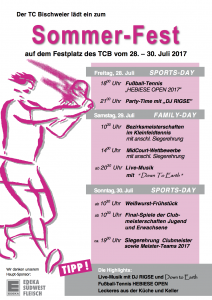 Sommerfest 2017 TC Bischweier